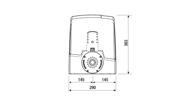 BXV06AGS 801MS-0180 Привод для откатных ворот