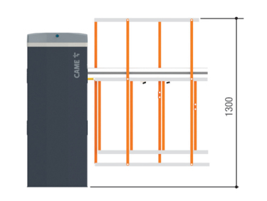 GGT80AGS Тумба шлагбаума из оцинкованной и окрашенной стали. Класс защиты IP54